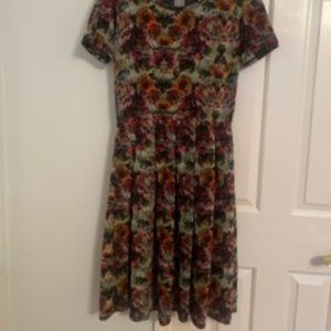 LuLaRoe Floral Print Dress